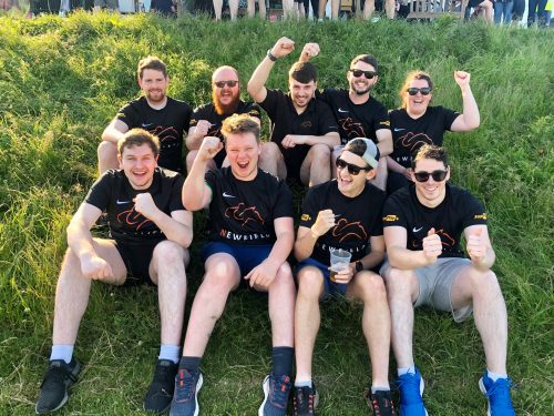 Newfield team win first prize at Isle of Man Children's Centre Rounders Competition